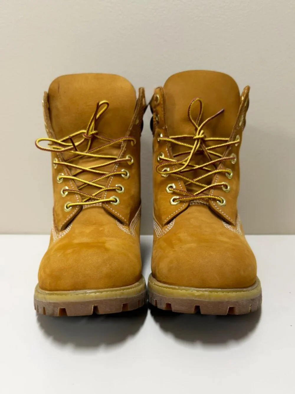Timberland Boots 6-Inch Men’s 10 Premium Double Collar Wheat 73540